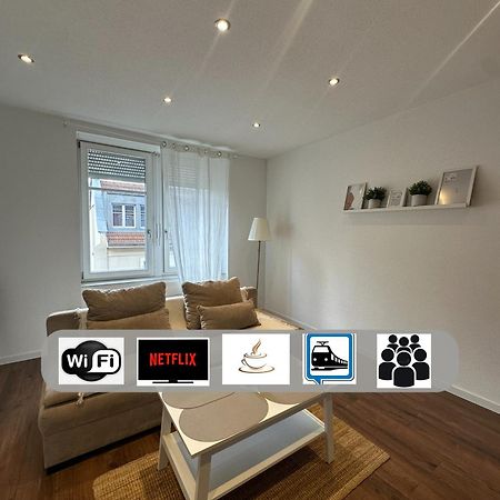 # Le 3 # Joli Appartement T3 Mulhouse Centre, Neuf, Calme Et Tout Equipe Eksteriør billede