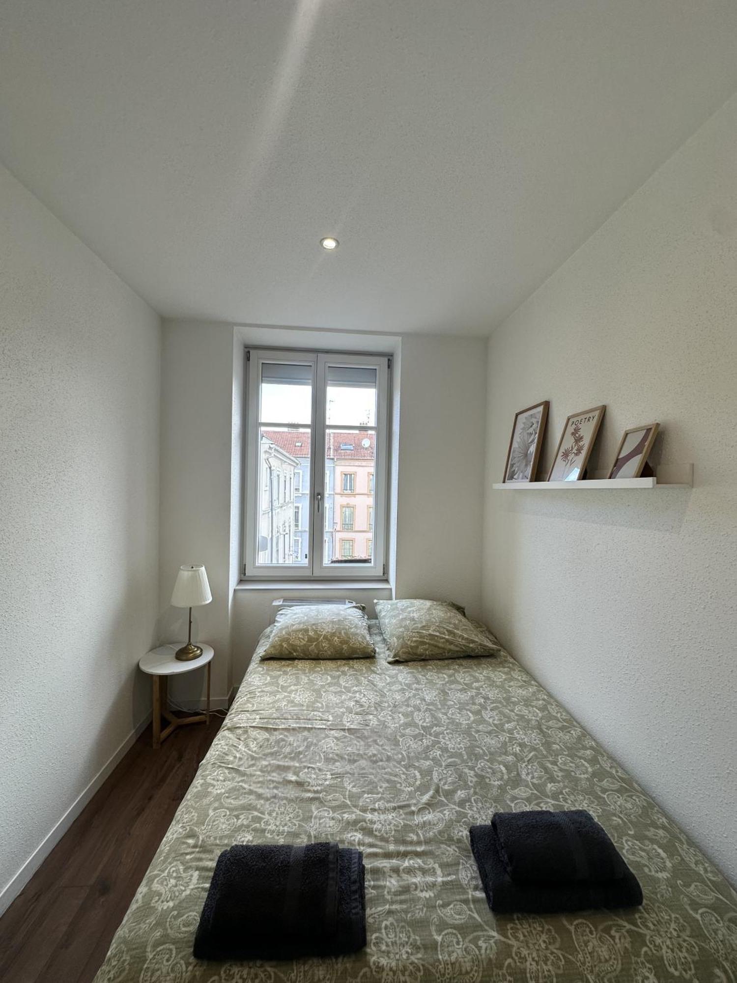 # Le 3 # Joli Appartement T3 Mulhouse Centre, Neuf, Calme Et Tout Equipe Eksteriør billede